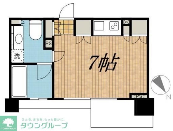 カスタリア戸越の物件間取画像